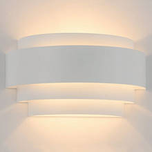 Lámpara de techo moderna para pared, iluminación interior, lámparas decorativas para pared, con E27 blanco, 110v, 220v, para cabecera de casa, dormitorio y escaleras 2024 - compra barato