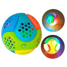 Kids LED Ball Toy Assembly Dancing Ball Lights Sound Music Children Luminous Toy Baby Kids Gift DIY Assembly Toy 2024 - buy cheap