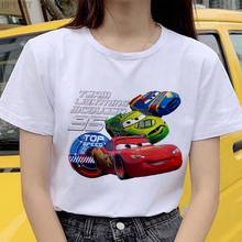 Cute cartoon car funny printed T-shirt summer women's Harajuku short-sleeved T shirt fashion o-neck casual tops female Tshirt 2024 - buy cheap
