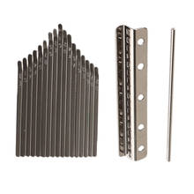 Steel 17 Note Kalimba Keys and Thumb Piano Bridge Set for Music Lovers Accessories Gifts 2024 - buy cheap