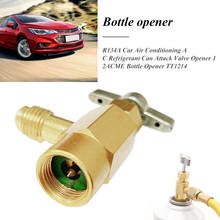 R134A Automotive Air Conditioning Refrigerant Bottle Opener European American Products Dedicated 1/2ACME Car Bottle Opener 2024 - buy cheap