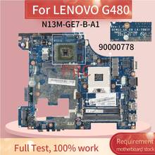 Материнская плата для LENOVO G580, 90000778, 100% 2024 - купить недорого