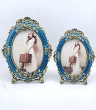 Metal  European Style Photo Frame  Drop Glue Photo Frame   Modern Light Luxury 6 Inch / 7 Inch / 8 Inch Photo Picture Frame 2024 - buy cheap