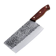 Cuchillo de cocina de acero al carbono para Chef, utensilio especial para cortar carne, afilado, sin molienda, hecho a mano 2024 - compra barato