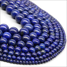 Wholesale Natural Lapis Lazuli Malachite Azurite Agates Stone Beads For Jewelry Making Bracelet Necklace 4 6 8 10 12mm 15inch 2024 - buy cheap
