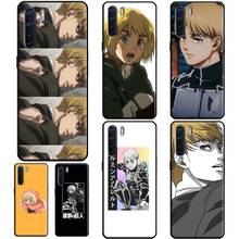 Attack on Titan Armin Arlert For OPPO A53 2020 A5 A9 A31 A15 A52 A72 A83 A91 F5 Reno 2Z 4 Pro A1K A3S A5S Phone Cover 2024 - buy cheap