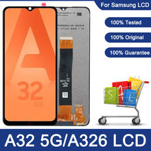 Para samsung galaxy a32 5g a326 a326b a326br lcd screen display toque digitador assembléia 6.5 "lcd para samsung a326b/ds a326br/ds 2024 - compre barato