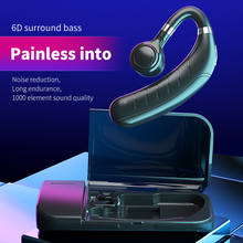 Auriculares inalámbricos compatibles con Bluetooth, miniauriculares manos libres con micrófono para IPhone y Xiaomi, 60 horas de conversación 2024 - compra barato