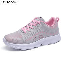 TYDZSMT-zapatos informales para mujer, zapatillas de calcetín transpirables, con cordones, para caminar al aire libre, vulcanizados, de verano 2024 - compra barato