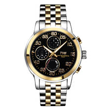 Relojes deportivos de lujo para hombre, pulsera de cuarzo de acero inoxidable con doble pantalla, multifunción, estilo militar, TVG 2024 - compra barato