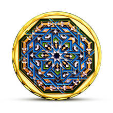 Ramadan Kareem Octagonal Saudi Arabic Islamic Gold Plated Replica Collectible Coin And Holiday Gift 2024 - buy cheap