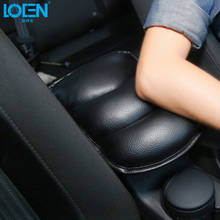 Hot Sale Car Auto Armrests Cover Vehicle Center Console Arm Rest Seat Box Pad Protective Case Soft PU Mat Cushion Universal Use 2024 - buy cheap