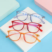Óculos anti-azul para crianças, óculos infantis para meninos e meninas, proteção ocular de computador, armação ultraleve 2024 - compre barato