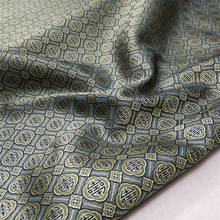 C1065 Grey Chinese Silk Jacquard Brocade Fabrics For Chinoiserie Clothing Sofa Decoration Cloth Curtain Pillow Case Fabrics 2024 - buy cheap