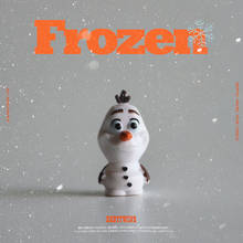 Disney 10 шт мини "Холодное сердце" Олаф "фигурка снеговика модель осанки Коллекция аниме фигурка куклы для детей подарок 2024 - купить недорого