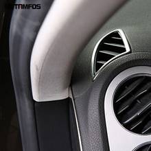 Для Volkswagen Tiguan 2009-2013 2014 2015 матовая Крышка вентиляционного отверстия кондиционера отделка рамы аксессуары для интерьера стайлинга автомобилей 2024 - купить недорого