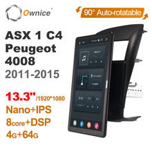 Ownice-Radio para coche, dispositivo con Android 10,0, 1DIN, Audio, HDMI, 4008 pulgadas, 2011x2015, para Mitsubishi ASX 1 C4 Peugeot 13,3, 1920-1080 2024 - compra barato
