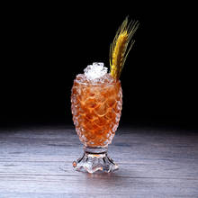 Copa de cóctel de cola de pez y Sirena 3D para balanzas de Bar, patrón decorativo, bebidas especiales, vasos de cerveza, batidos, taza de postre, taza TIKI 2024 - compra barato