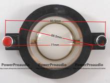 Replacement 8 ohm Diaphragm(Mylar)-34.4mm Voice Coil;Push Down Round Terminals Flat Wire CCAR 2024 - buy cheap