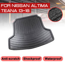 Car Floor Mat Carpet Rear Trunk Anti-mud Cover For Nissan Altima Teana 2013 2014 2015 2016 2017 2018 2024 - buy cheap