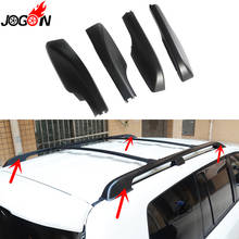 4pcs Black ABS Roof Rack Bar Rail End Protection Cover Shell For Toyota Land Cruiser LC200 FJ200 2008- 2019 2024 - buy cheap