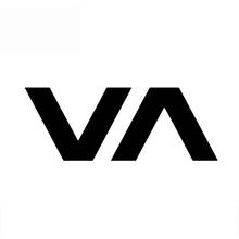 Автомобильная наклейка RVCA VA, украшение автомобиля, мотоцикла, внешние аксессуары, многоразмерная Персонализированная полиэтиленовая наклейка для внедорожника 2024 - купить недорого