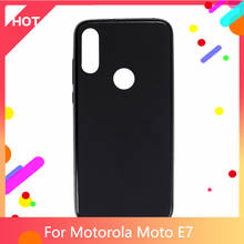 Capa macia em silicone tpu para motorola e7, capa slim à prova de choque para celulares moto e7 2024 - compre barato