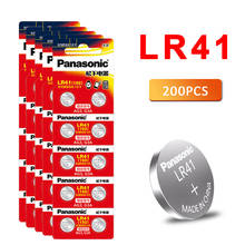 Panasonic-pilas de botón LR41 LR 41 SR41 AG3 G3A L736 200 392A Zn/MnO2 192 V, 1,5 unids/lote 2024 - compra barato