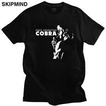 Classic Cool Space Adventure Cobra T Shirt for Men Short Sleeves Summer 80s Japanese Anime Manga Tee 00% Cotton T-shirt Clothes 2024 - buy cheap
