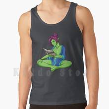 Lorna Reading tank tops vest sleeveless Greenskin Orc Halforc Sexy Anime Manga Babe Boobs Breasts Large Green 2024 - buy cheap