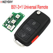 1PC, KEYDIY Original Universal B Series Remote Control B01-3+1 KD900K/D900+/URG200/KD-X2 Key Programmer B5 Style 2024 - buy cheap