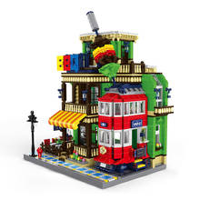 BBQ Restaurant Bricks City building Serise Building Blocks Toys for Children Gifts Model 1922Pcs 2024 - buy cheap