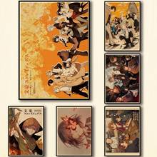 39 конструкции Хаоса аниме плакат из крафт-бумаги с художественной росписи забавная Наклейка на стену для Кофе дом бар-1 шт. 2024 - купить недорого