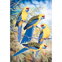 Bird Flower DIY Cross Stitch Embroidery 11CT Kits Craft Needlework Set Cotton Thread Printed Canvas Home Decoration    Room 2024 - buy cheap