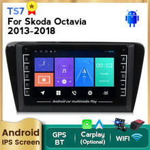 Radio con GPS para coche, reproductor Multimedia con Android, 2Din, unidad principal, para Volkswagen, SKODA, Octavia 3, A7, 2014-2018, Envío Gratis 2024 - compra barato