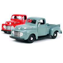 Boutique 1:25 1948 Ford F-1 classic pickup alloy model,simulation die-casting advanced collection&gift decoration,free shipping 2024 - buy cheap