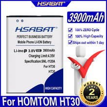 HSABAT 3900mAh Battery for HOMTOM HT30 within tracking number 2024 - buy cheap