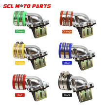 ALconstar-Racing Motorcycle Carburetor Manifold Intake PIPE With 35MM Carburador Adapter Interface For JOG50 JOG90 2024 - buy cheap
