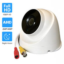 AHD-cámara de seguridad para el hogar, dispositivo de vigilancia Full HD, 1080P, 2MP, 4MP, domo interior, con Led de matriz, visión nocturna, PAL/NTSC, 3 uds. 2024 - compra barato
