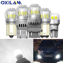 2X 1156 P21W BA15S LED Canbus Bulb T15 W16W 7443 7440 T20 LED Day Running Light 6000K DRL For BMW E46 E90 F30 E91 X1 E84 F48 2024 - buy cheap