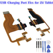 1 шт. оригинальная плата зарядного USB-порта для Sony Xperia Tablet Z4 SGP771 SGP712 зарядное устройство док-разъем гибкий кабель запасная часть 2024 - купить недорого