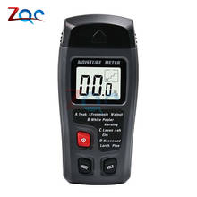 LCD Digital Wood Moisture Meter Timber Damp Detector 2 Pins 0-99.9% Wood Humidity Tester 2024 - buy cheap