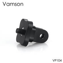 Vamson Plum Blossom Big Hole Adapter Accessories for GoPro Hero 10 9 8 7 6 5 with 1/4 Screw Tripod Mount Monopod VP104 2024 - buy cheap