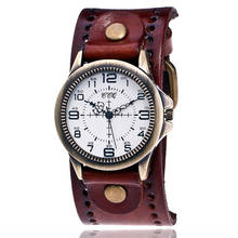 Дропшиппинг винтажные женские наручные часы из натуральной кожи с арабскими цифрами повседневные женские кварцевые античные Часы Relogio Feminino 2024 - купить недорого