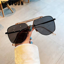 VWKTUUN-gafas de sol de estilo Hip-Hop para hombre y mujer, lentes de sol sin montura de gran tamaño, para conducir, con protección UV400 2024 - compra barato