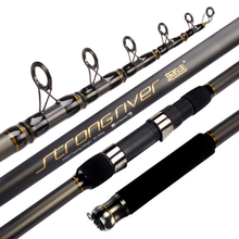 New telescopic fishing rod 2.4m — 4.5m carbon fiber ultralight sea fishing rod for long-distance throwing fishing rod 2024 - buy cheap