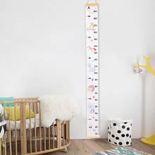 6 Colors Children's Height Ruler Living Bedroom Decoration Paiting Growth Chart Table Wall Sticker Measure Ruler For Kids Hanger 2024 - buy cheap