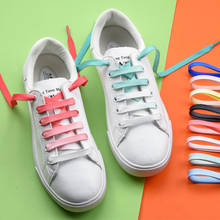 Шнурки цветные шнурки для обуви, холщовые, с градиентом, 90/120 см, 1 пара 2024 - купить недорого