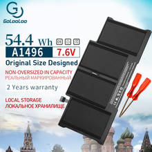 Lolo-bateria para laptop a1496 7.6v, compatível com apple macbook air 13, a1466, 2012, a1369, 2011, 2012, 2013, produção e substituição 2024 - compre barato