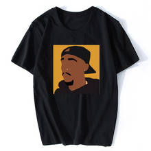 Tupac Shakur 2Pac T Shirt Hip Hop  Print T-Shirt Short Sleeve Basic Tee Rap Punk Shirt Beach Funny Streetwear Tee Shirts 2024 - buy cheap